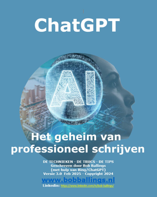 ChatGPT Het geheim van professioneel schrijven E-boek 276 pagina's